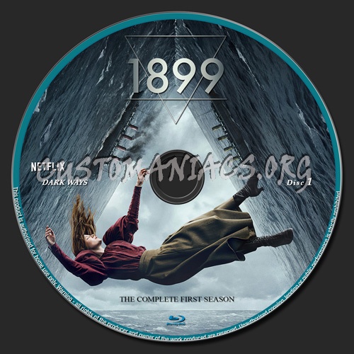 1899 Season 1 blu-ray label