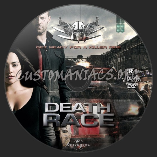 Death Race dvd label