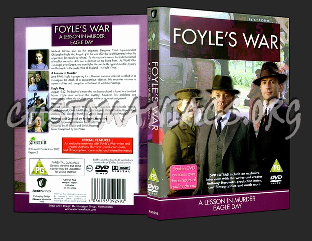 Foyle's War Complete Series dvd cover