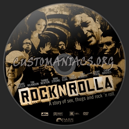 RocknRolla dvd label