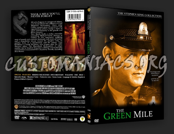 The Green Mile Dvd Covers Labels By Customaniacs Id 46869 Free Download Highres