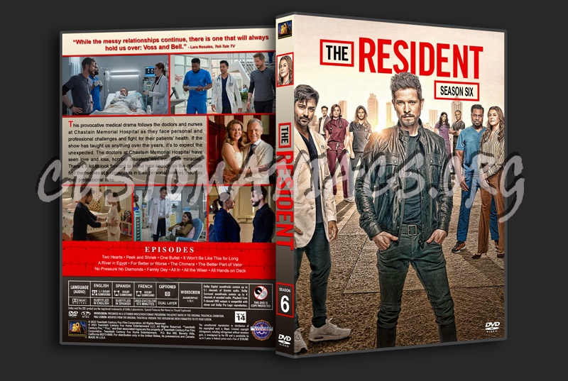 The Resident - Season 6 dvd cover