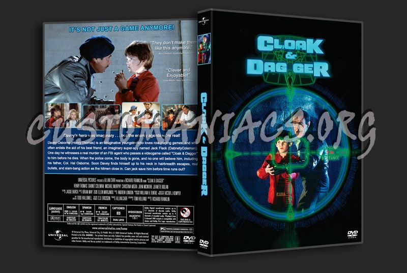 Cloak & Dagger dvd cover