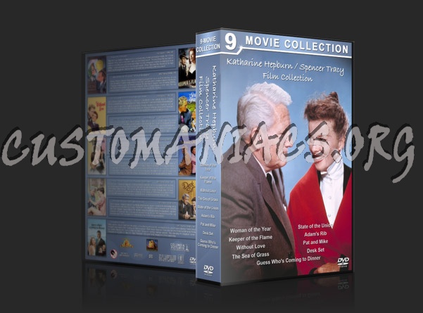 Katherine Hepburn / Spencer Tracy Film Collection dvd cover