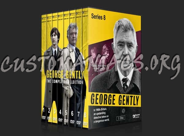 George Gently - The Complete Series (spanning spine) dvd cover