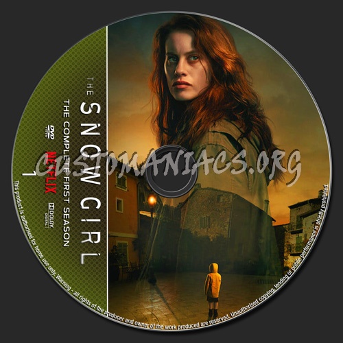 The Snow Girl Season 1 dvd label
