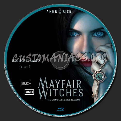 Mayfair Witches Season 1 blu-ray label