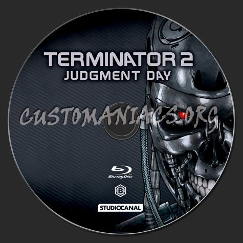 Terminator 2 blu-ray label