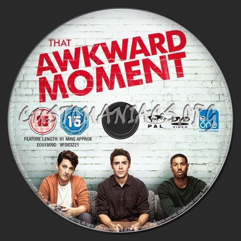 That Awkward Moment dvd label