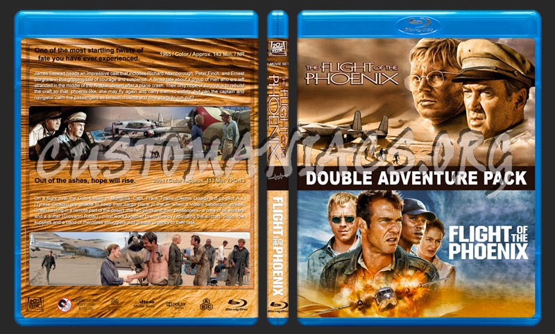 Flight of the Phoenix Double Feature blu-ray cover
