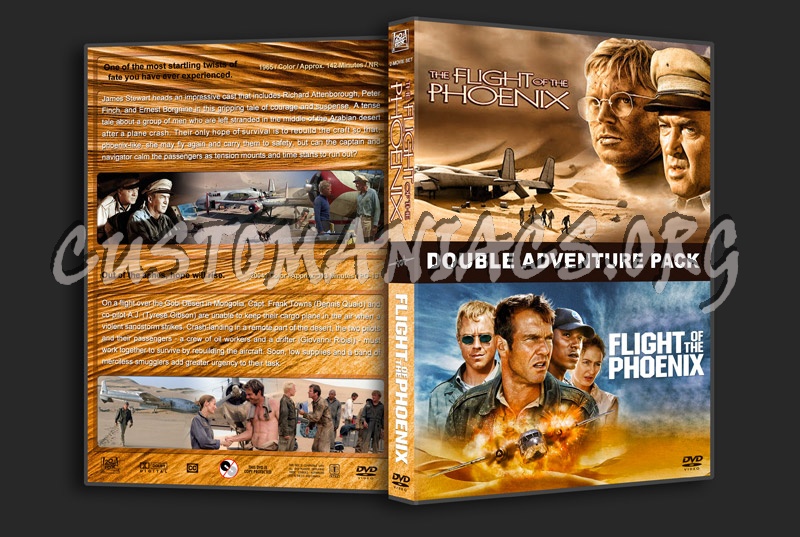 Flight of the Phoenix Double Feature dvd cover