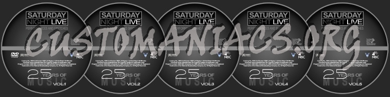 25 Years of Music Set-Gray dvd label