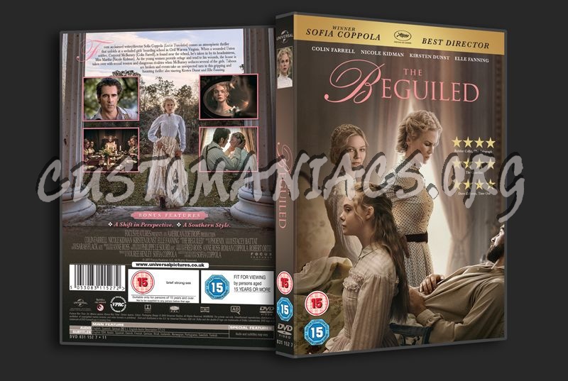 The Beguiled dvd cover