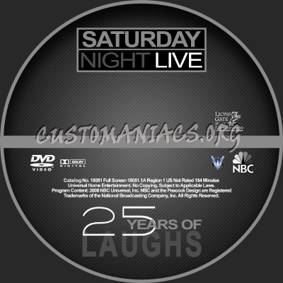 25 Years of Music Set-Gray dvd label