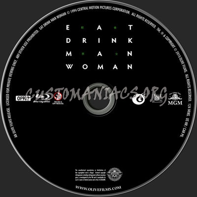 Eat Drink Man Woman (1994) blu-ray label