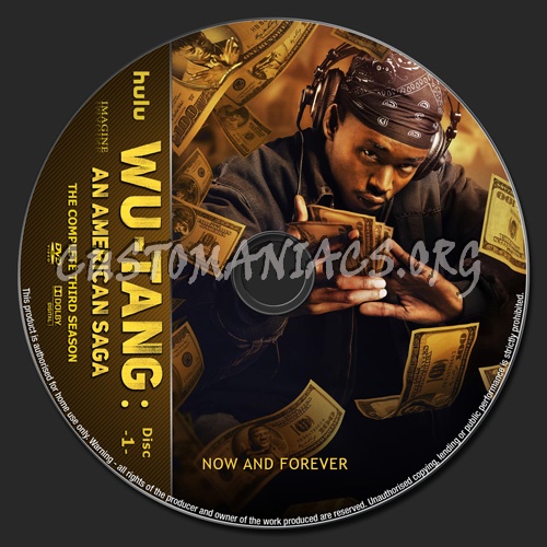 Wu-Tang Season 3 dvd label