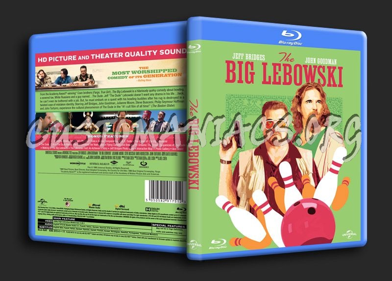 The Big Lebowski blu-ray cover