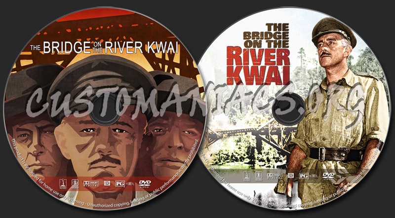 The Bridge over the River Kwai dvd label