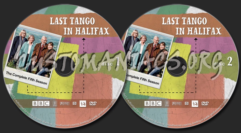 Last Tango In Halifax Season 5 Dvd Label Dvd Covers And Labels By Customaniacs Id 286227