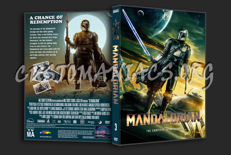 The Mandalorian Season 3 dvd cover