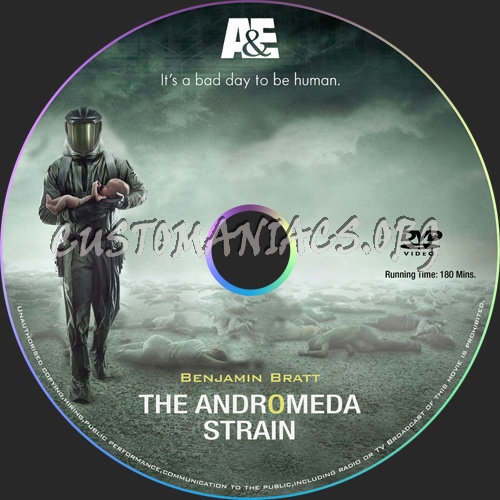 The Andromeda Strain dvd label