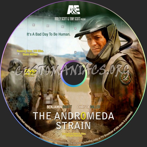 The Andromeda Strain dvd label