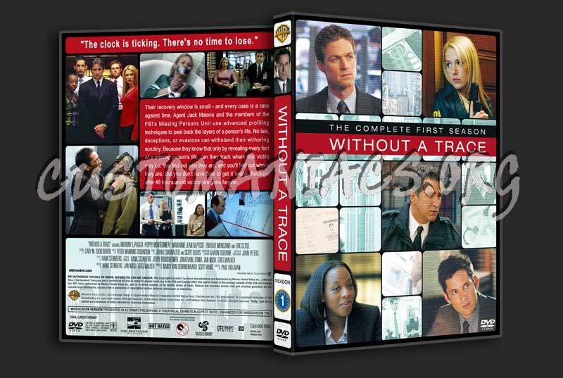 Without a Trace- The Complete Series dvd cover