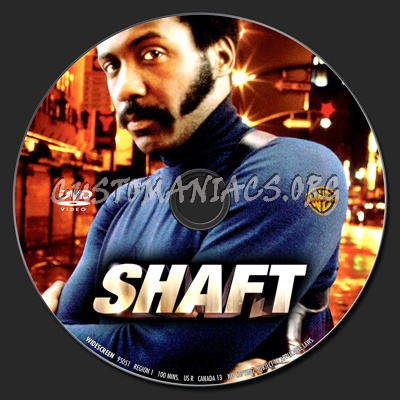 Shaft dvd label