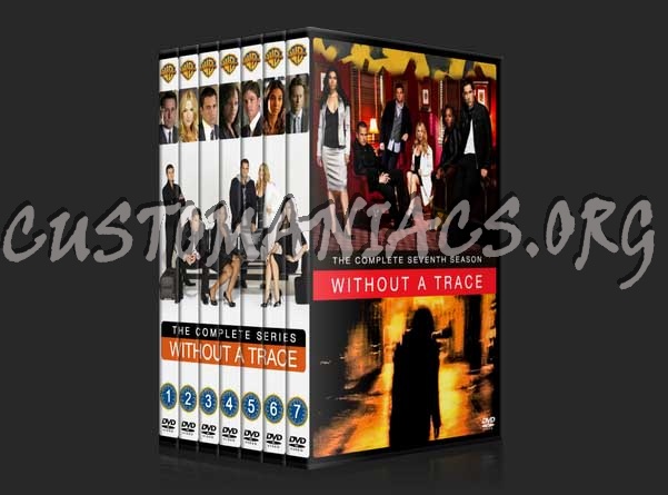 Without a Trace- The Complete Series (spanning spine) dvd cover