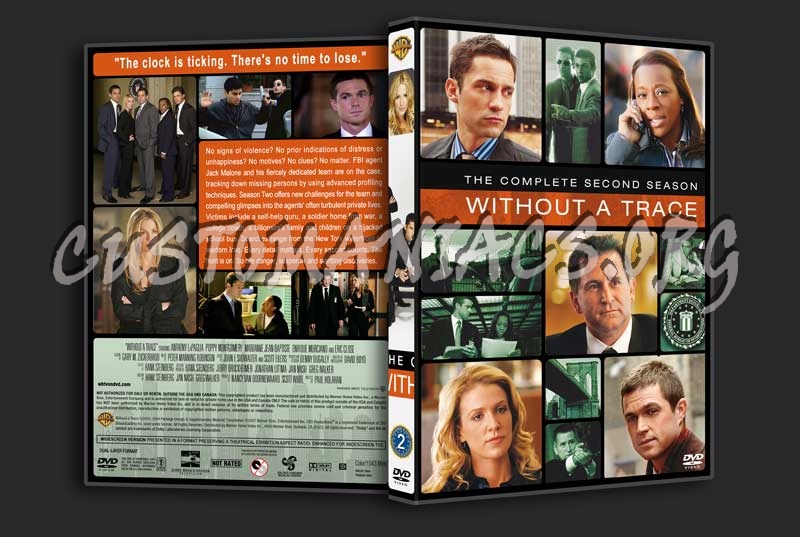 Without a Trace- The Complete Series (spanning spine) dvd cover