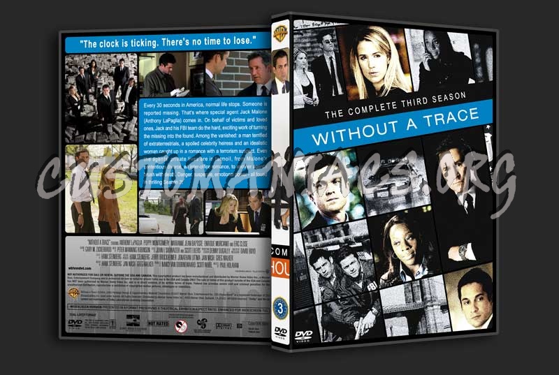 Without a Trace- The Complete Series (spanning spine) dvd cover