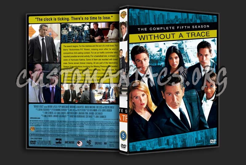 Without a Trace- The Complete Series (spanning spine) dvd cover