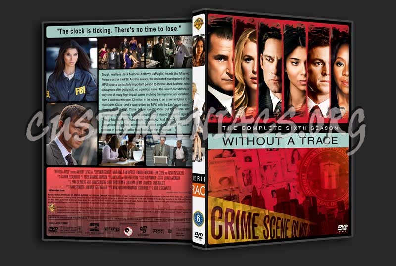 Without a Trace- The Complete Series (spanning spine) dvd cover