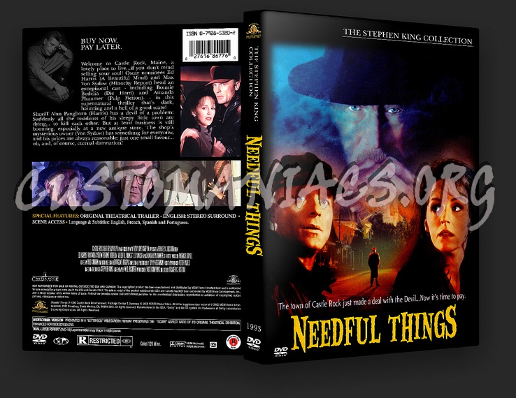 Needful Things dvd cover