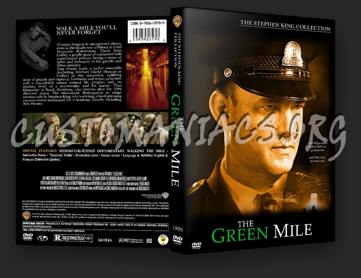 The Green Mile dvd cover