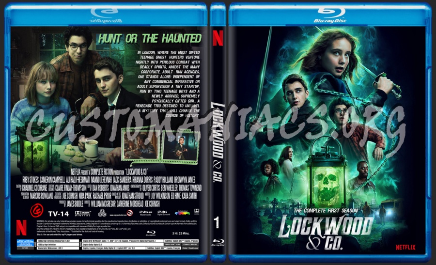 Lockwood & Co Season 1 blu-ray cover