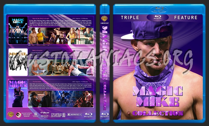 Magic Mike Collection blu-ray cover