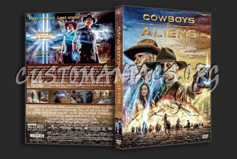 Cowboys & Aliens dvd cover