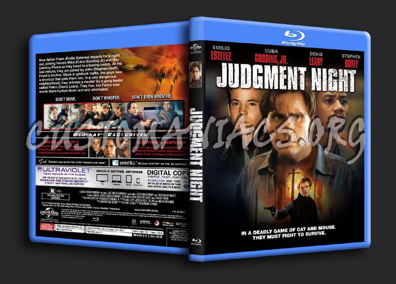 Judgment Night blu-ray cover