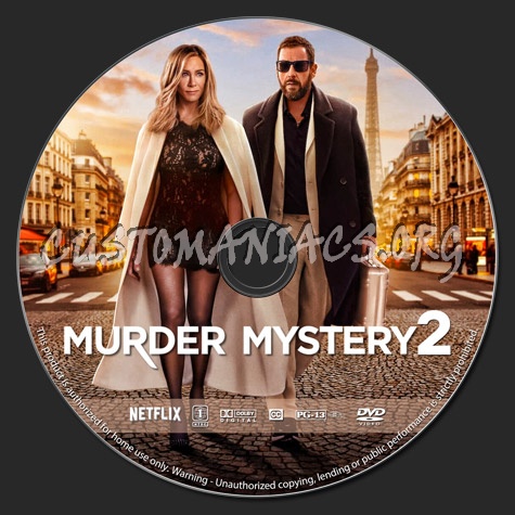 Murder Mystery 2 dvd label