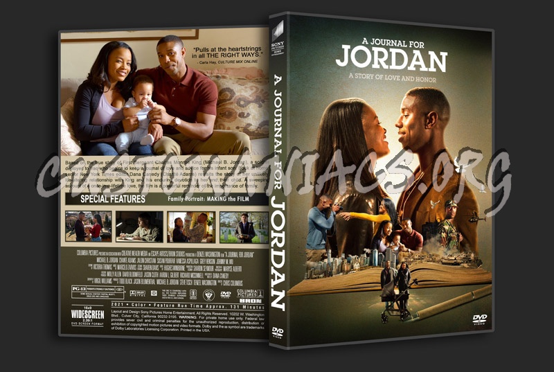 A Journal for Jordan dvd cover
