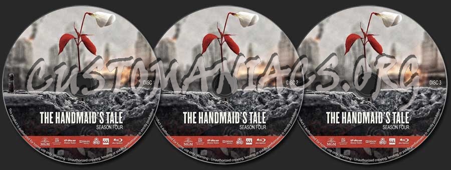 The Handmaids Tale - Season 4 blu-ray label