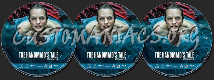 The Handmaids Tale - Season 5 blu-ray label