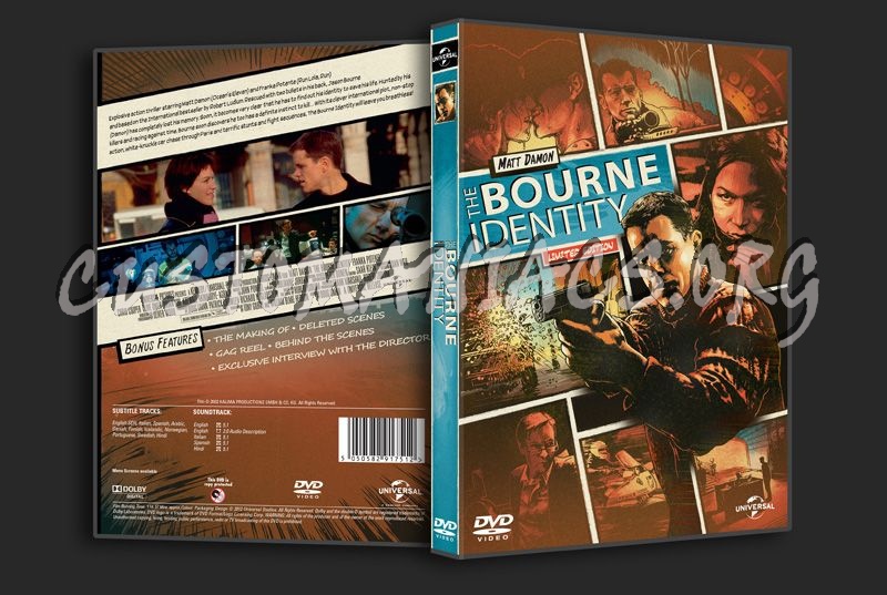 The Bourne Identity dvd cover
