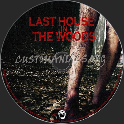 Last House in the Woods dvd label
