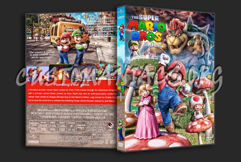 The Super Mario Bros/ Movie dvd cover