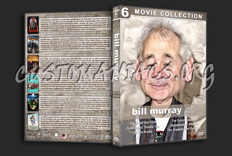 Bill Murray Filmography - Set 11 (2019-2022) dvd cover