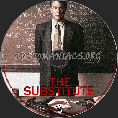 The Substitute dvd label