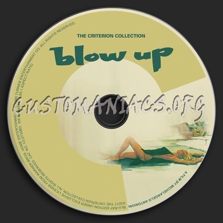 865 - Blow-Up dvd label