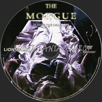The Morgue dvd label
